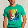 Clearance River Woods Normal fit basic T-shirt papaya -
