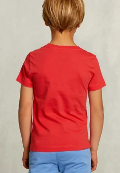 Fashion River Woods Normal fit basic T-shirt pomegranate -