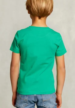 Online River Woods Normal fit basic T-shirt papaya -