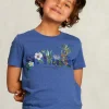 Fashion River Woods Normal fit basic T-shirt wallstreet mix -