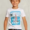 Sale River Woods Normal fit basic T-shirt wit -