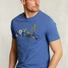 Online River Woods Normal fit basic T-shirt wallstreet mix -