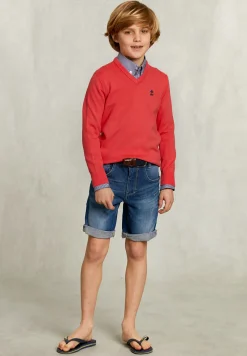 Outlet River Woods Normal fit basic V-hals trui cosmopolitan -