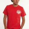 Sale River Woods Normal fit katoenen fantasie T-shirt strawberry -