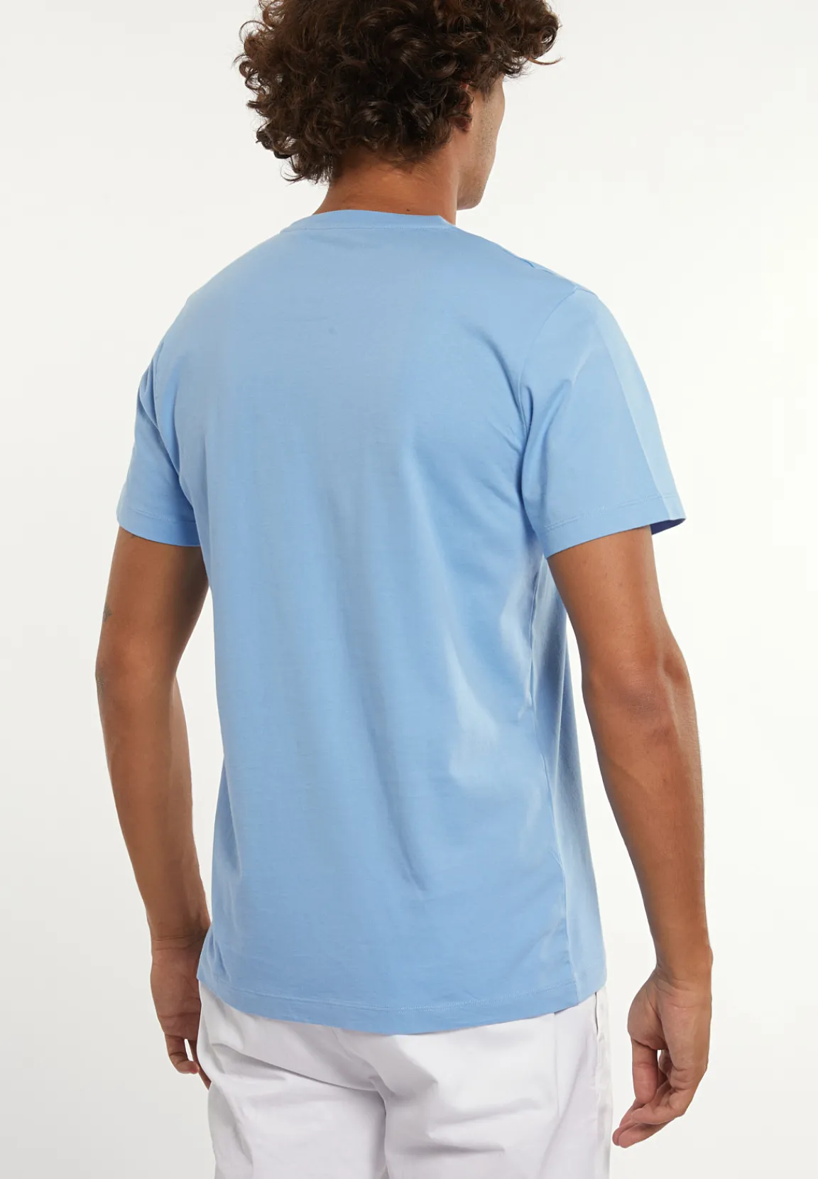 Fashion River Woods Normal fit katoenen fantasie T-shirt porcelaine -