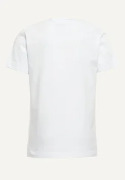 Fashion River Woods Normal fit katoenen fantasie T-shirt wit -