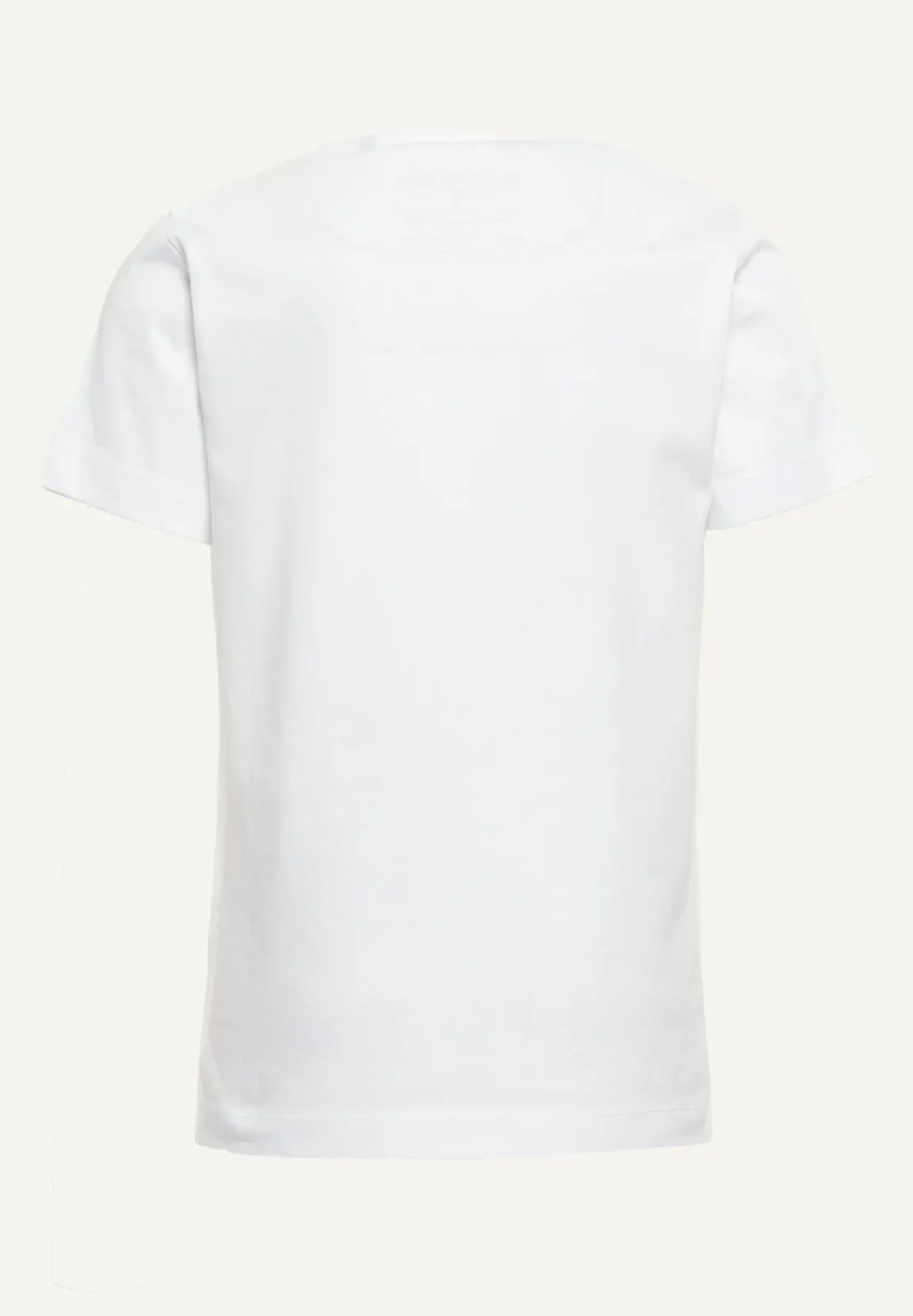 Fashion River Woods Normal fit katoenen fantasie T-shirt wit -