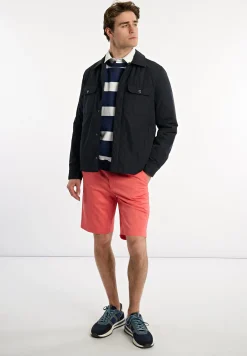 Clearance River Woods Overshirt jasje opgestikte zakken navy -