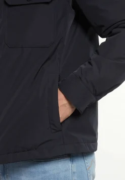 Clearance River Woods Overshirt jasje opgestikte zakken navy -