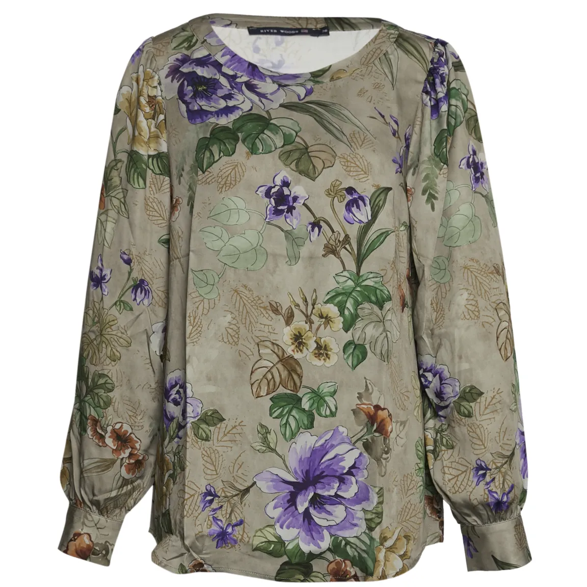 Clearance River Woods Oversized slipoverblouse in multi -
