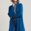 Online River Woods Petrol lange cardigan lange mouwen -