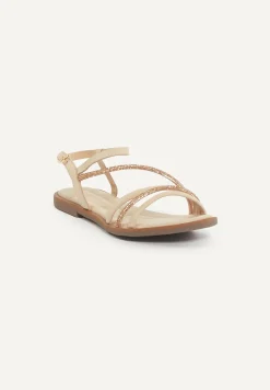 Sale River Woods Platte sandalen beige -