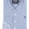 New River Woods Princeton shirt in blauw -