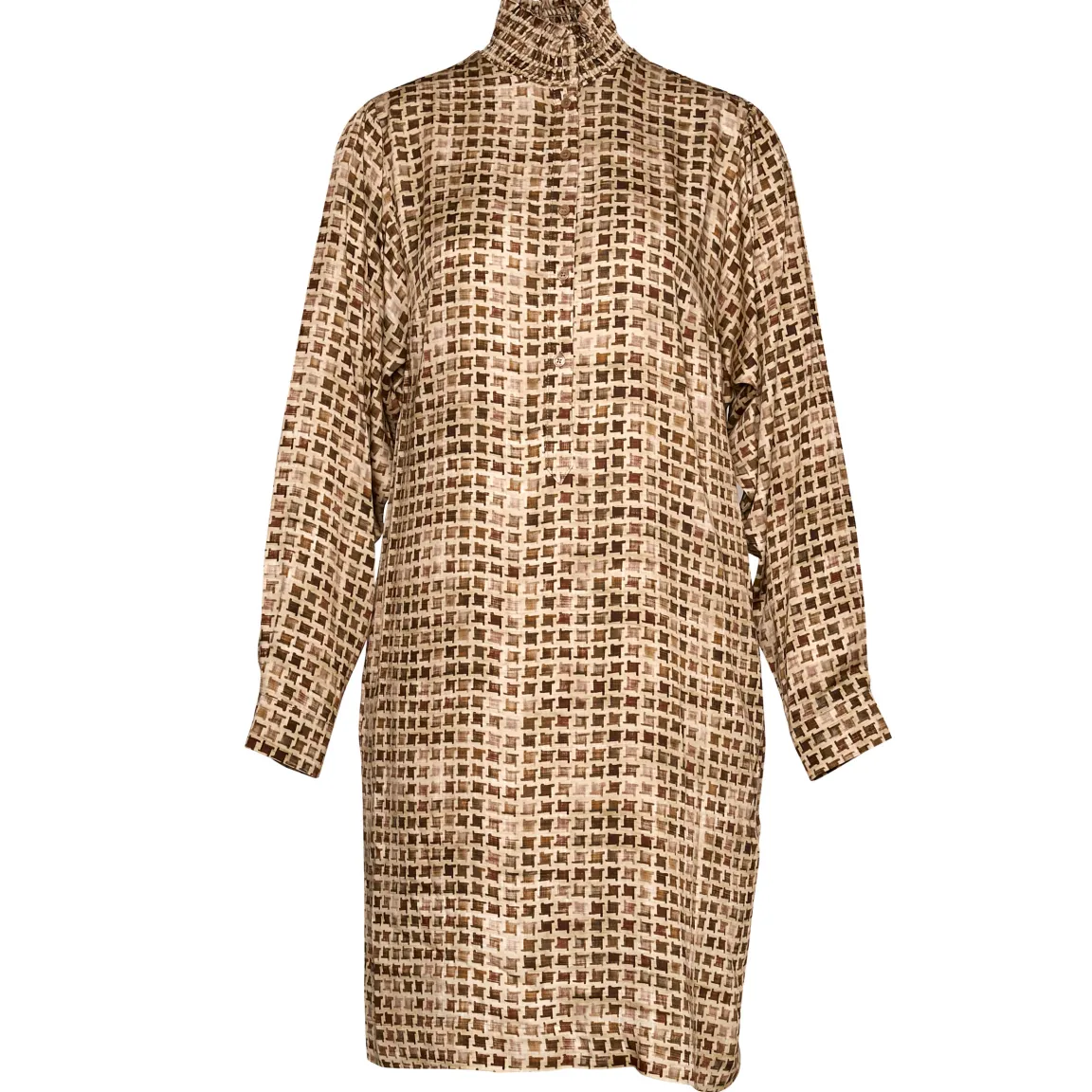 Sale River Woods Rechte jurk in viscose in bruin -