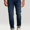 Fashion River Woods Regular fit basic 5-pocket jeansbroek dark stone -