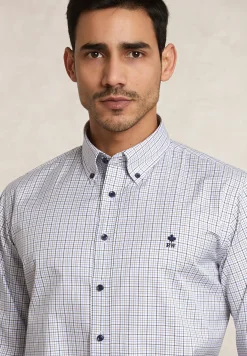 Fashion River Woods Regular fit geruit hemd multi -