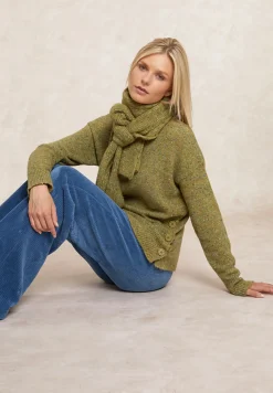 Online River Woods Ribfluwelen broek elastische taille blauw -