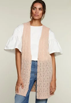 Outlet River Woods Roze gilet zonder mouwen -