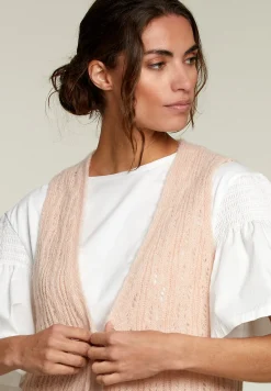 Outlet River Woods Roze gilet zonder mouwen -