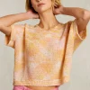 Hot River Woods Roze/oranje gestreepte V-hals debardeur -