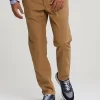 Best River Woods Slim fit basic chinobroek loam -