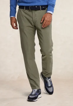 Online River Woods Slim fit basic chinobroek fynboss -