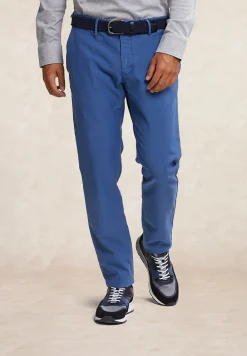 Best River Woods Slim fit basic chinobroek denim -
