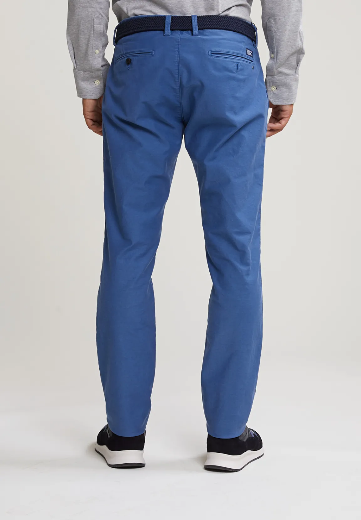 Discount River Woods Slim fit basic chinobroek denim -