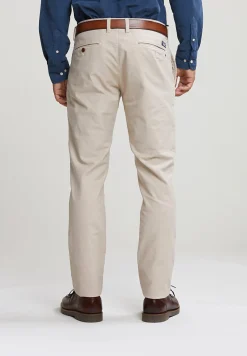Clearance River Woods Slim fit basic chinobroek sand -