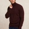 Discount River Woods Slim fit basic merino rolkraagtrui porto mix -