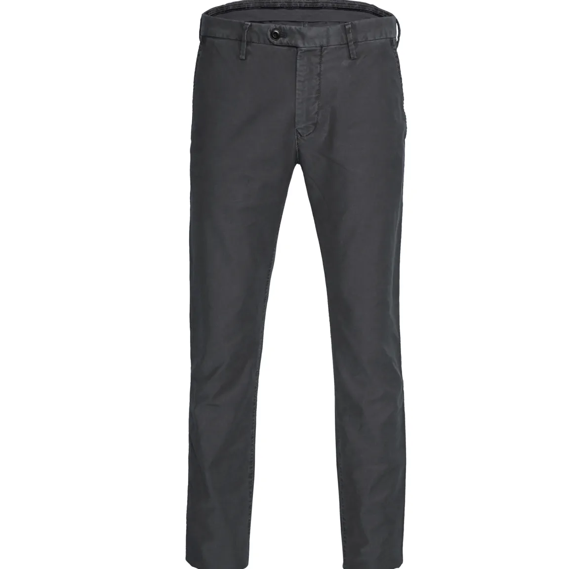 Sale River Woods Slim fit chino in katoen in grijs -