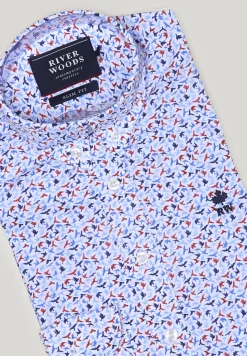 Best River Woods Slim fit fantasiehemd multi -