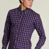 Sale River Woods Slim fit geruit hemd multi -