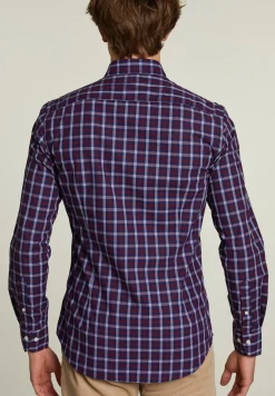 Sale River Woods Slim fit geruit hemd multi -