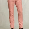 Discount River Woods Slim fit katoenen chino soil -