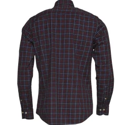 New River Woods Slim fit Princetonhemd in blauw -