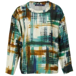 New River Woods Slipoverblouse in viscose in multi -