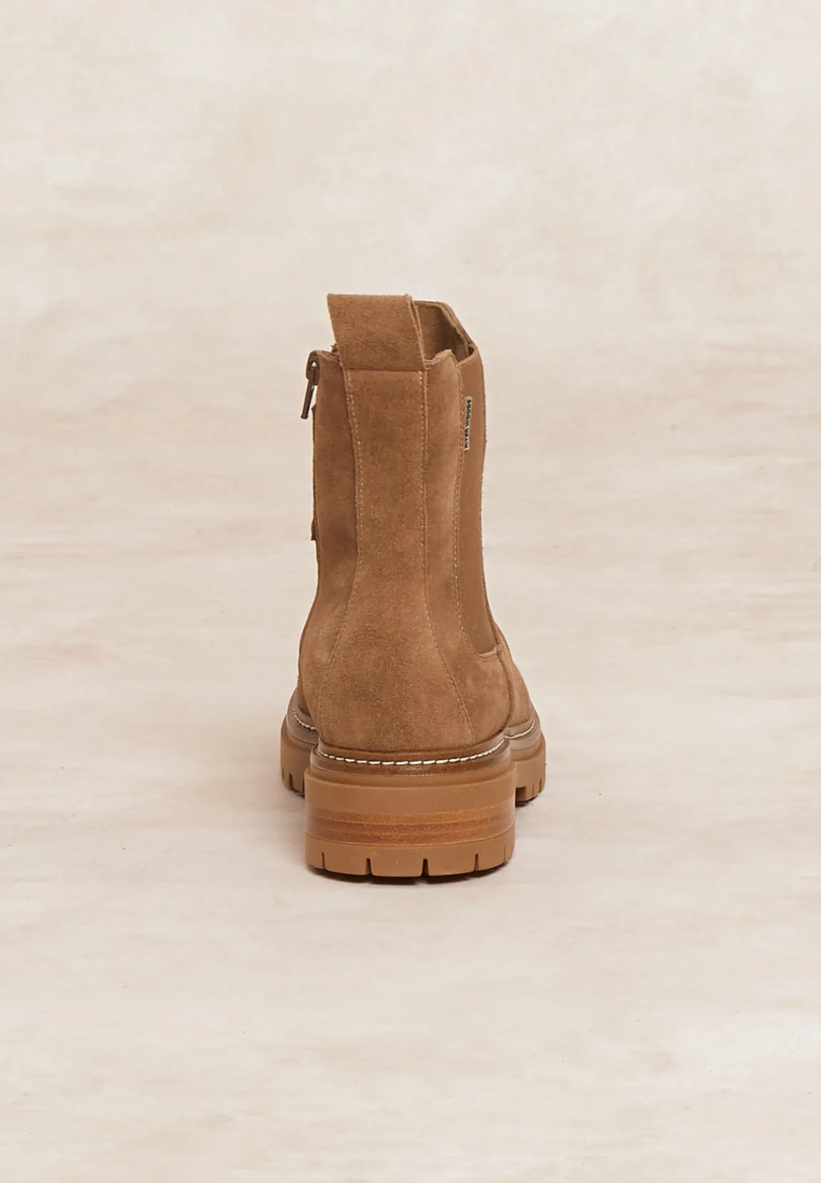 Online River Woods Suède enkellaarzen beige -