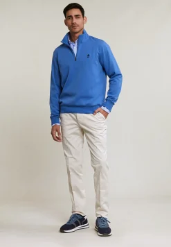 Best River Woods Techno fleece trui old blue -