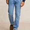 Discount River Woods Tight fit basic stretch jeansbroek 5-zakken bleach -