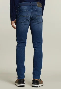 New River Woods Tight fit jeans 5-zakken stone -