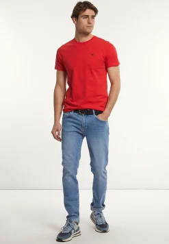 Sale River Woods Tight fit jeansbroek blauw -