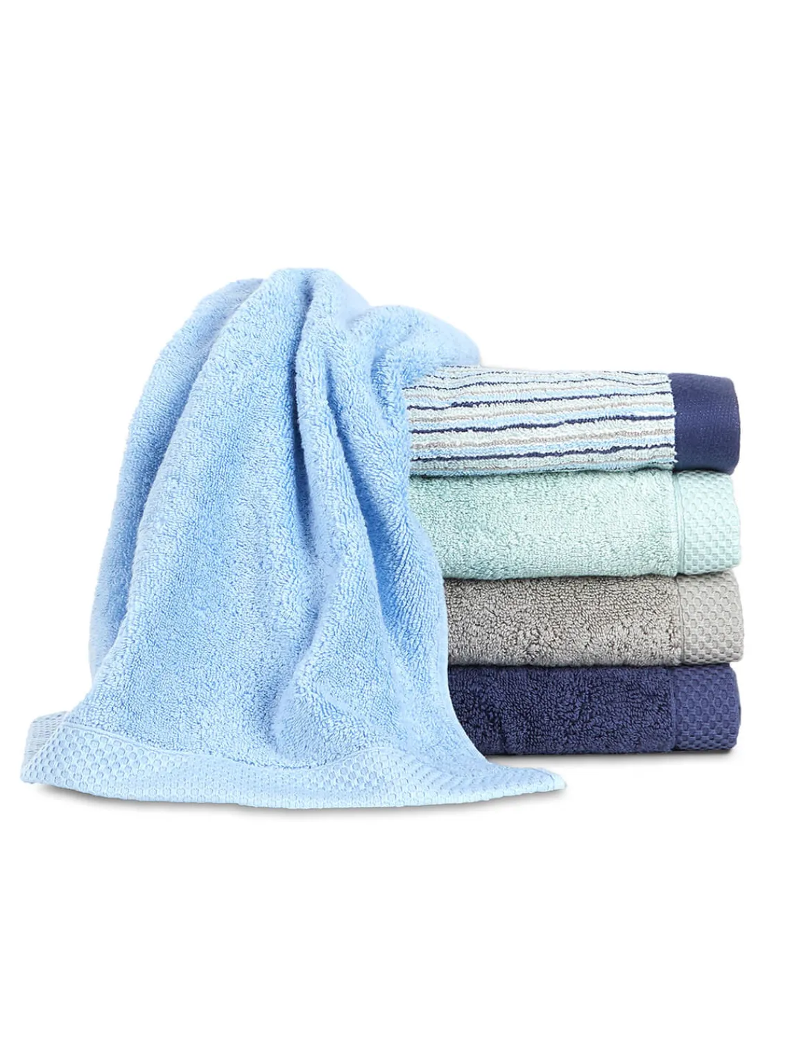 Sale River Woods Top kwaliteit kleine handdoek by Clarysse in blauw -