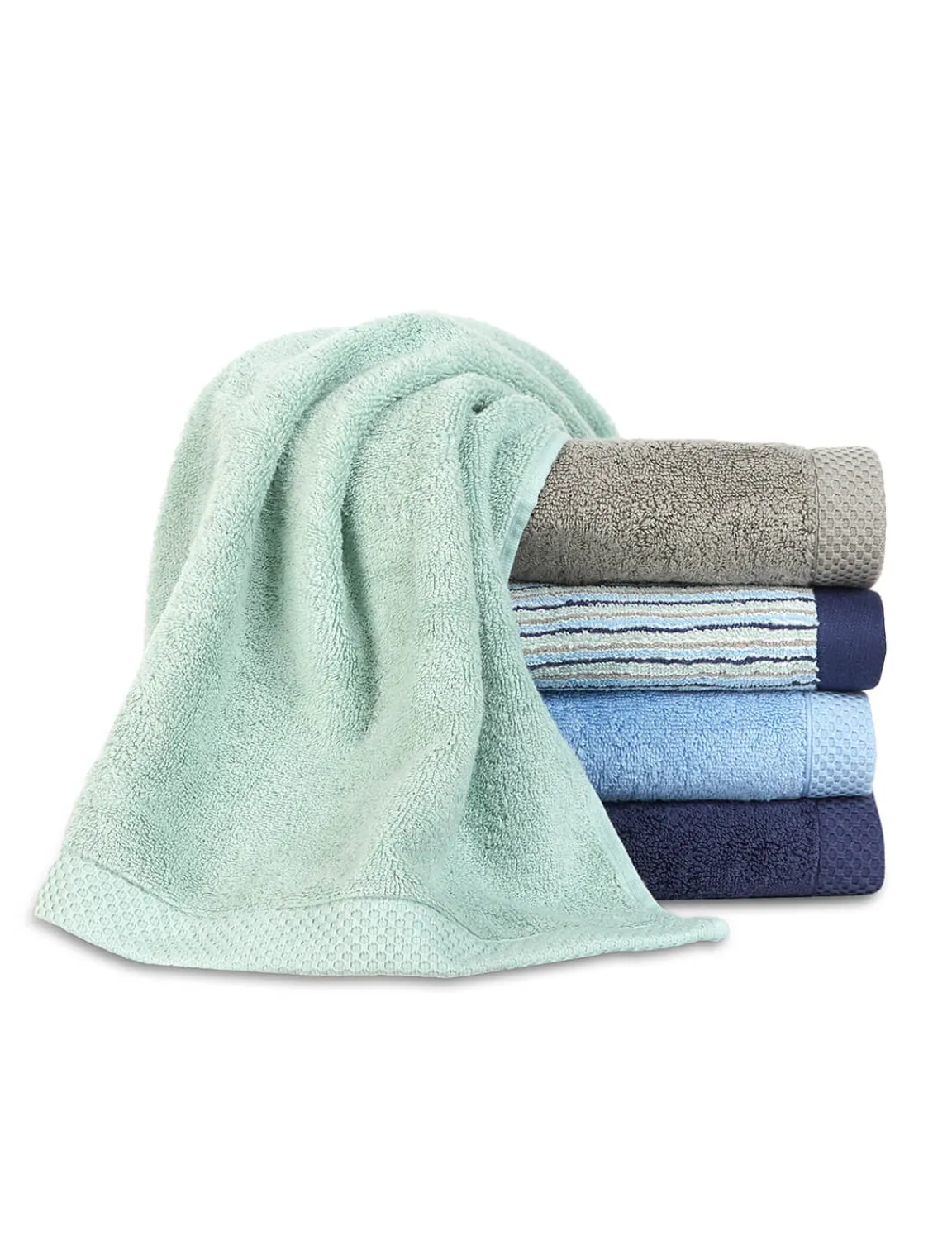 Clearance River Woods Top kwaliteit kleine handdoek by Clarysse aqua -