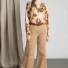 Clearance River Woods Wijde blouse met raglanmouwen in multi -