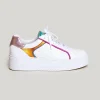 Hot River Woods Witte sneakers met veters -