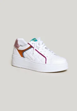 Hot River Woods Witte sneakers met veters -
