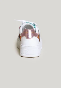 Hot River Woods Witte sneakers met veters -