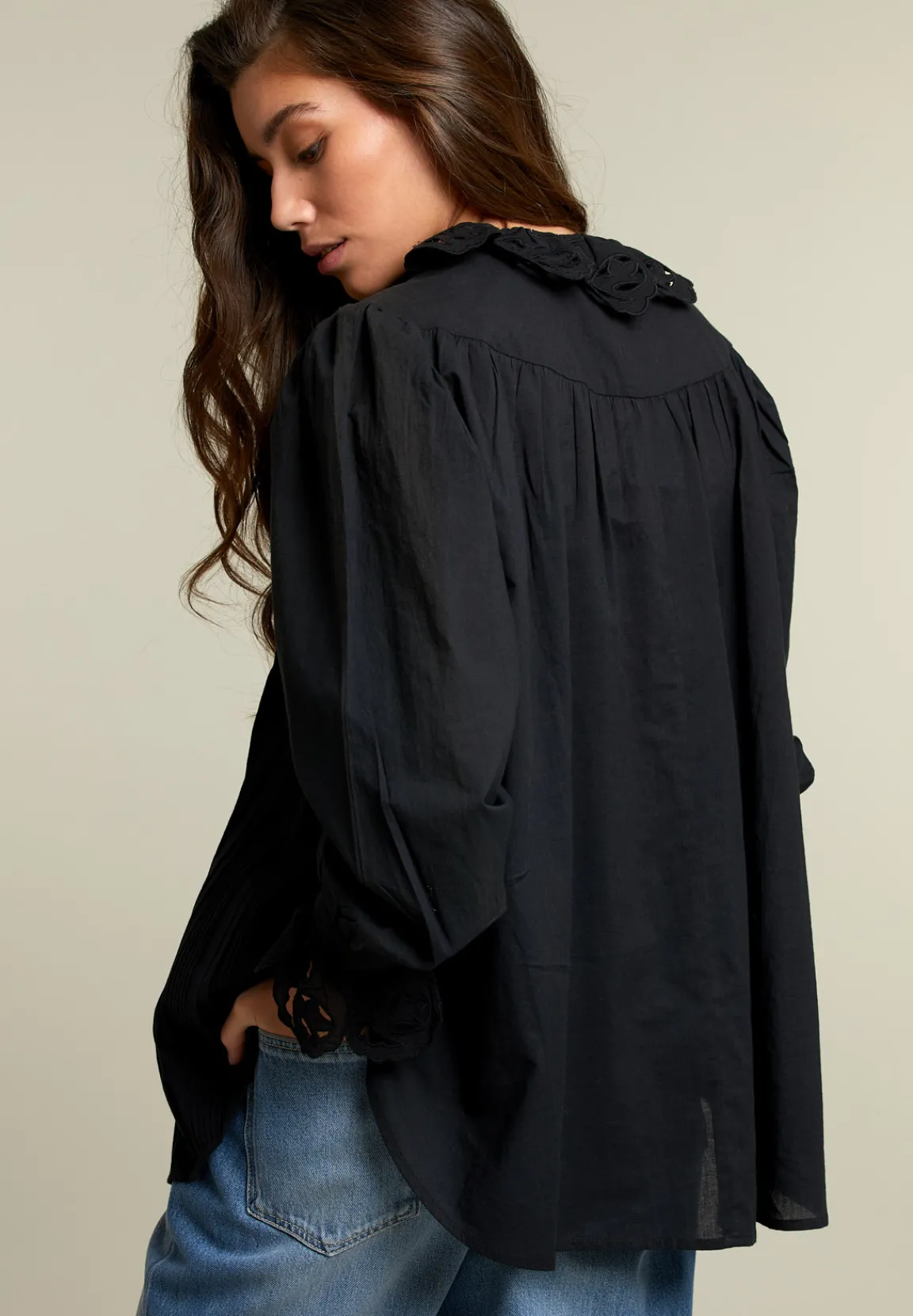 Sale River Woods Zwarte blouse -